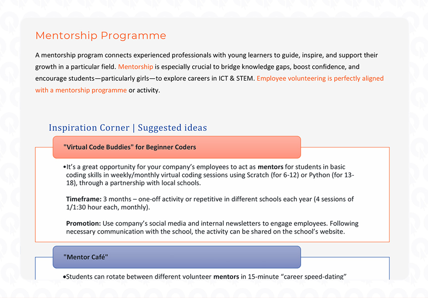 What is a “Mentorship Programme” & why should you have it?