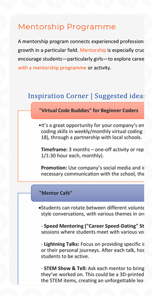 What is a “Mentorship Programme” & why should you have it?